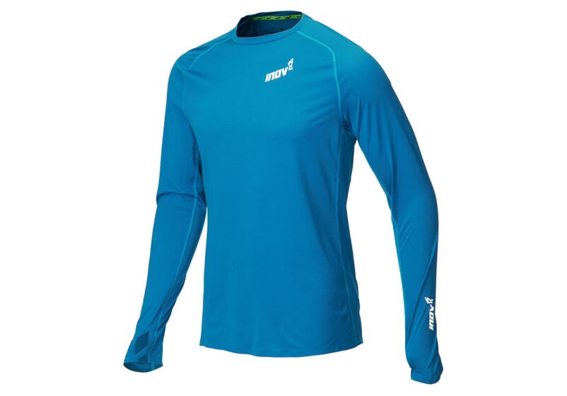 Koszulka Inov-8 Base Elite 2.0 Long Sleeve Męskie Niebieskie QBE-530214